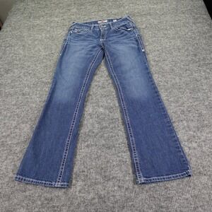 Ariat FR Jeans Womens 30R Boot Cut Dark Wash USA Fabric Flame Resistant Workwear